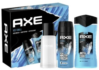 Axe Ice Chill pánská kosmetická sada ( deodorant 150 ml + sprchový gel 250 ml + voda po holení 100 ml )