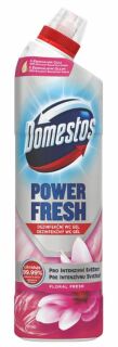 Domestos Power Fresh Floral dezinfekční čistič na toalety 700 ml