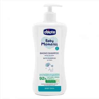 Chicco Baby Moments Mycí šampon na tělo a vlasy 0m+ 500 ml