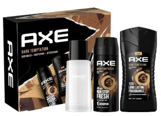 Axe Dark Temptation pánská kosmetická sada ( deodorant 150 ml + sprchový gel 250 ml + voda po holení 100 ml )