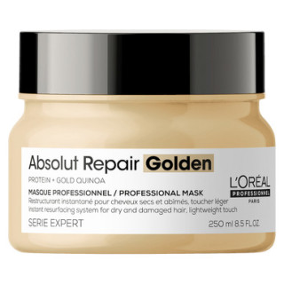 L’Oréal Professionnel Absolut Repair Gold Quinoa + Protein regenerační maska pro suché a poškozené vlasy NEW 250 ml