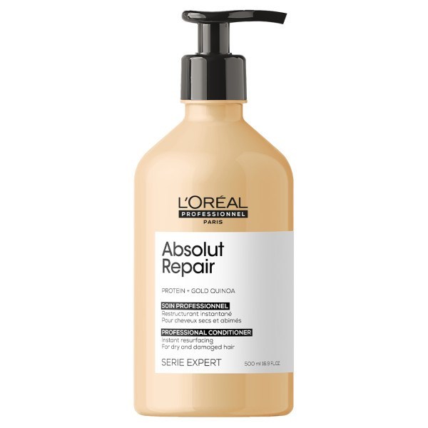 L’Oréal Professionnel Absolut Repair Gold Quinoa + Protein kondicionér pro velmi poškozené vlasy NEW 200 ml