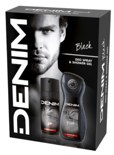 Denim Black SET - sprchový gel 250 ml + deodorant 150 ml