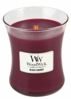 Woodwick Hearthwick Black Cherry vonná svíčka 275 g