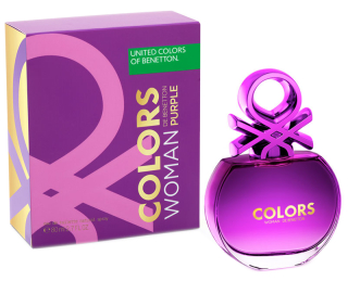 Benetton Colors de Benetton Purple Woman Eau de Toilette 80 ml