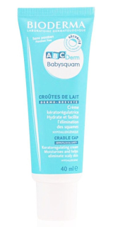Bioderma ABCDerm BabySquam krém pro děti na šupiny ve vlasech 40 ml