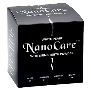 White Pearl NanoCare bělící pudr na zuby s nano technologií 30 g