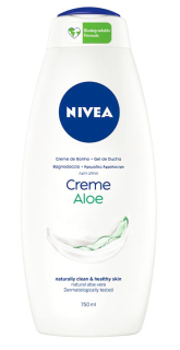 Nivea Creme Aloe sprchový gel 750 ml