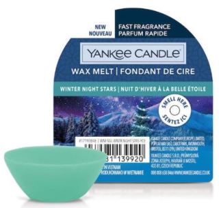 Yankee Candle Winter Night Stars vonný vosk 22 g