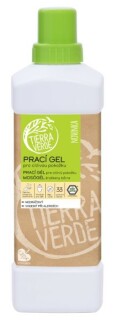 Tierra Verde Prací gel z mýdlových ořechů pro citlivou pokožku 1 l