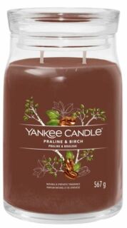 Yankee Candle Signature Praline & Birch vonná svíčka se 2 knoty 567 g