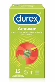 Durex Arouser vroubkované kondomy