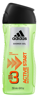 Adidas A3 Active Start sprchový gel 250 ml