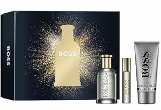 Hugo Boss Bottled Men SET (parfémová voda 100 ml + cestovní sprej 10 ml + sprchový gel 100 ml)