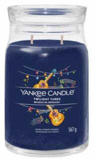 Yankee Candle Signature Twilight Tunes vonná svíčka se 2 knoty 567 g