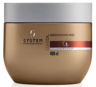 System Professional Energy Code - Luxe Oil Keratin Restore Mask L3 maska na vlasy 200 ml