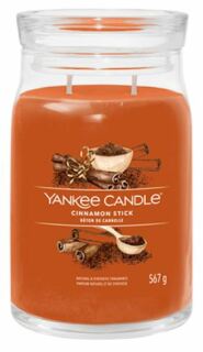 Yankee Candle Signature Cinnamon Stick vonná svíčka se 2 knoty 567 g