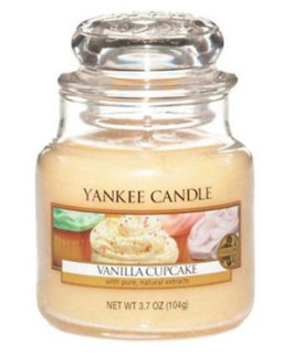 Yankee Candle Classic Vanilla Cupcake vonná svíčka