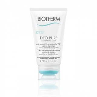 Biotherm Deo Pure Sensitive Cream krémový antiperspirant pro citlivou 40 ml