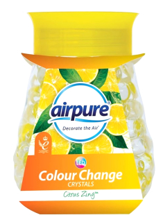 Airpure Colour Change Citrus Zing vonné svítící krystaly 300 g