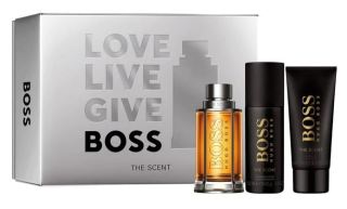 Hugo Boss The Scent For Man SET II. Eau de Toilette 100 ml + deospray 150 ml + shower gel 100 ml