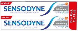 Sensodyne Extra Whitening DUO pack zubní pasta 2x75 ml