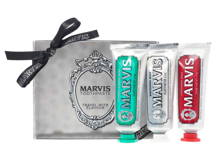 Marvis Strong & Whitening & Cinnamon set zubní pasty 3x25 ml