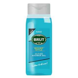 BRUT Sport Style All-In-One sprchový gel vlasy & tělo 500 ml