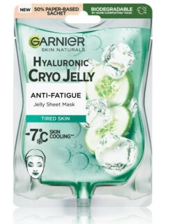 Garnier Skin Naturals Hyaluronic Cryo Jelly plátýnková maska s chladivým účinkem 1 ks