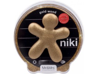 Mr. & Mrs. Niky - Gold Wood  - refillable vůně do auta
