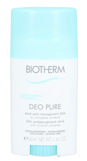 Biotherm Deo Pure tuhý deodorant pro ženy 40 ml