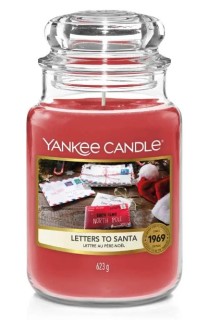 Yankee Candle Classic Letters To Santa vonná svíčka 623 g
