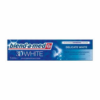 Blend-A-Med 3D White Delicate White zubní pasta 75 ml