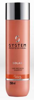 System Professional Energy Code - Solar Hair & Body Shampoo SOL1 šampon na vlasy 250 ml
