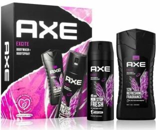 Axe Excite dárková sada pro muže ( Sprchový gel 250 ml  + Deodorant 150 ml )