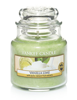 Yankee Candle Classic Vanilla Lime vonná svíčka 104 g