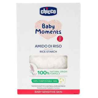 Chicco Baby Moments Organická koupel s rýžovým škrobem 0m+ 250 g