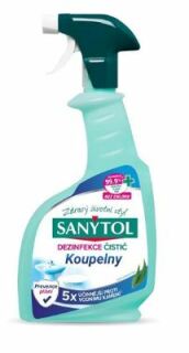 Sanytol dezinfekční čistič koupelny ve spreji 500 ml