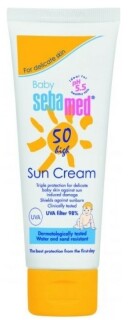 SebaMed Baby Sun Care Multi Protect opalovací krém pro děti SPF50+ 75 ml