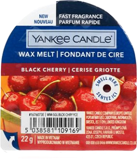 Yankee Candle Black Cherry vonný vosk 22 g