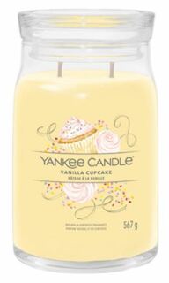 Yankee Candle Signature Vanilla Lime vonná svíčka se 2 knoty 567 g