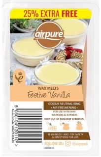 Airpure Wax Melts Festive Vanilla vosk do aromalampy 86 g