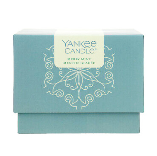 Yankee Candle Dárkový BOX 198g Merry Mint