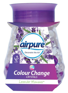 Airpure Colour Change Lavender Moments vonné svítící krystaly 300 g