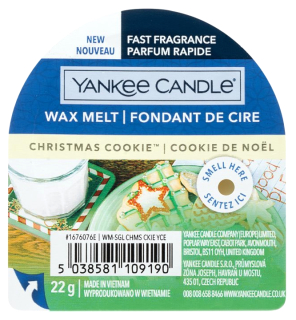 Yankee Candle Christmas Cookie vonný vosk 22 g