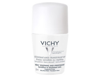 Vichy Deo Antiperspirant 48H Roll On zklidňující deodorant pro ženy 50 ml