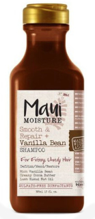 Maui Smooth & Repair + Vanilla Bean Shampoo vyhlazující šampon pro kudrnaté vlasy 385 ml