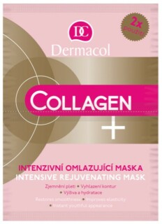 Omlazující pleťová maska Dermacol Collagen+ 16 ml