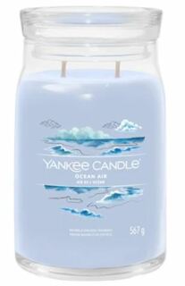 Yankee Candle Signature Ocean Air vonná svíčka se 2 knoty 567 g