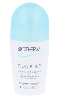 Biotherm Deo Pure Invisible kuličkový deodorant 75 ml